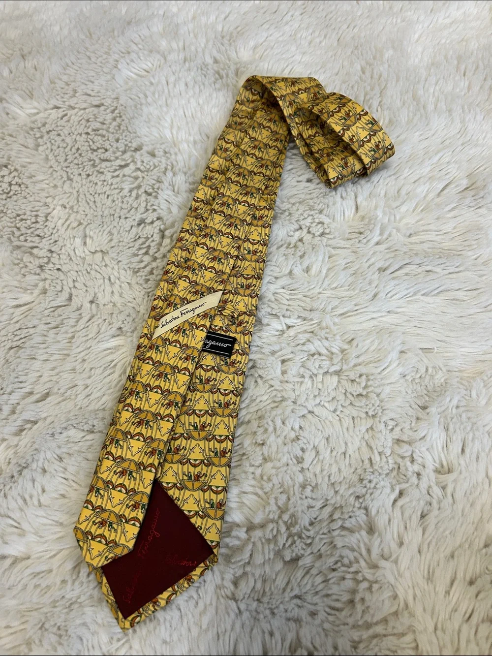 Salvatore Ferragamo Silk Hot Air Balloon Tie